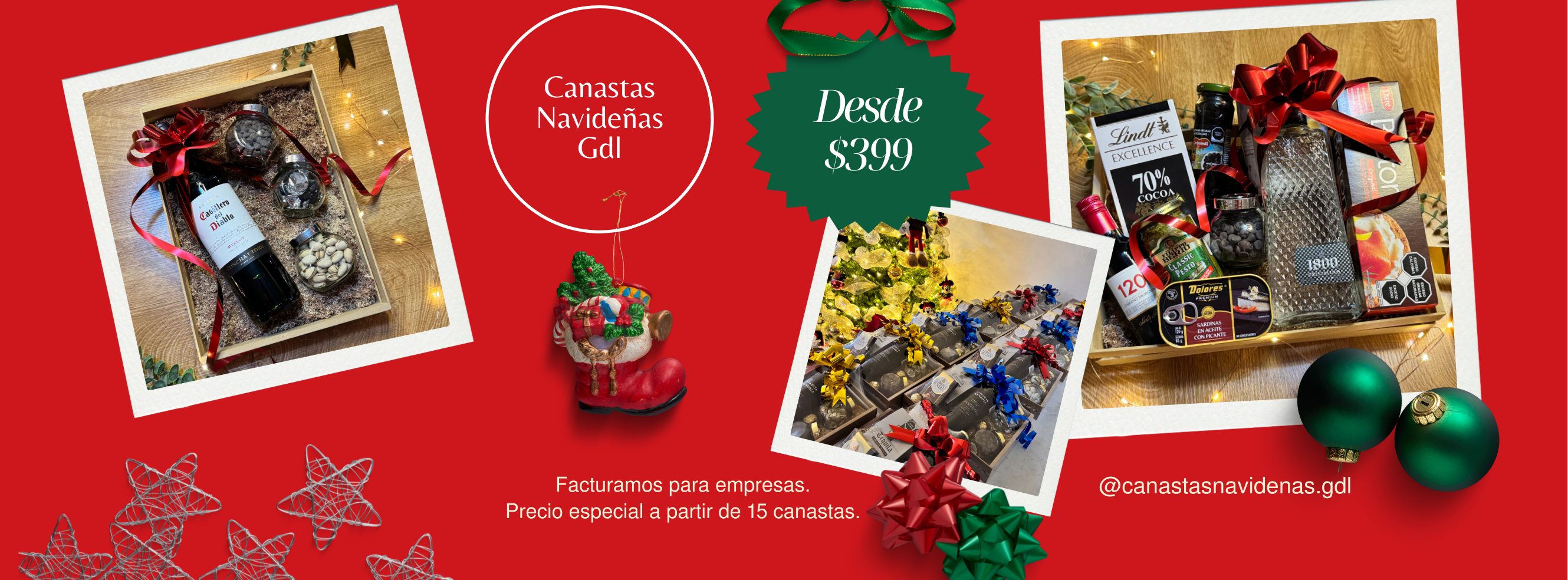Canastas Navideñas Clásicas