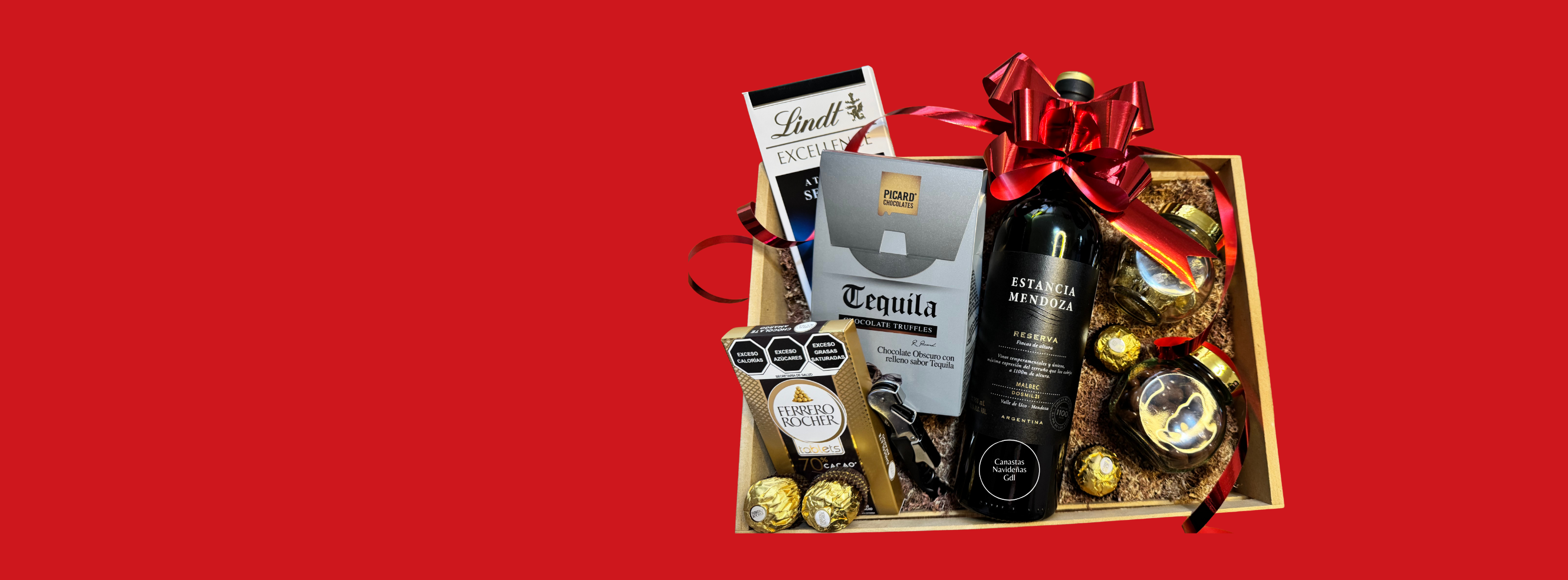 Canastas Navideñas de Chocolates